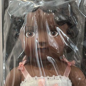 Vintage Daisy Kingdom 1998 Dark Skin Pansy Doll African American Doll 18” New